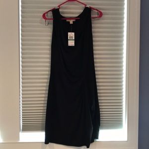 New Michael kors scooped black dress